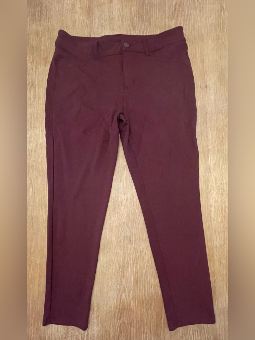 Seven7 Women's Wine Skinny Pant